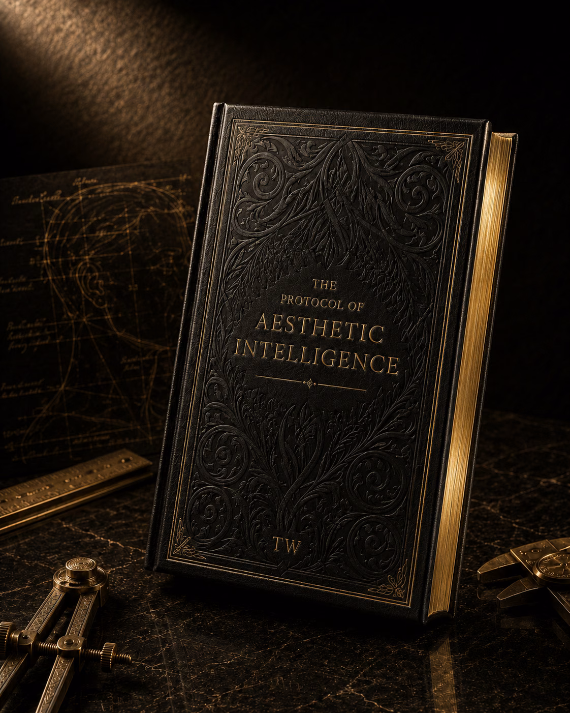 The first edition — cloth-bound cover